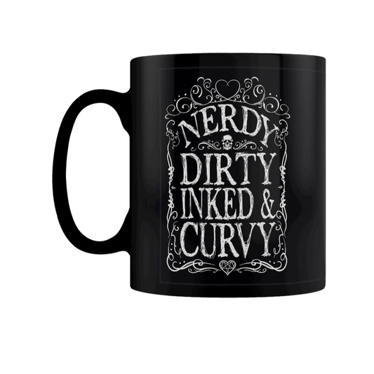 Nerdy, Dirty inked and curvy mug