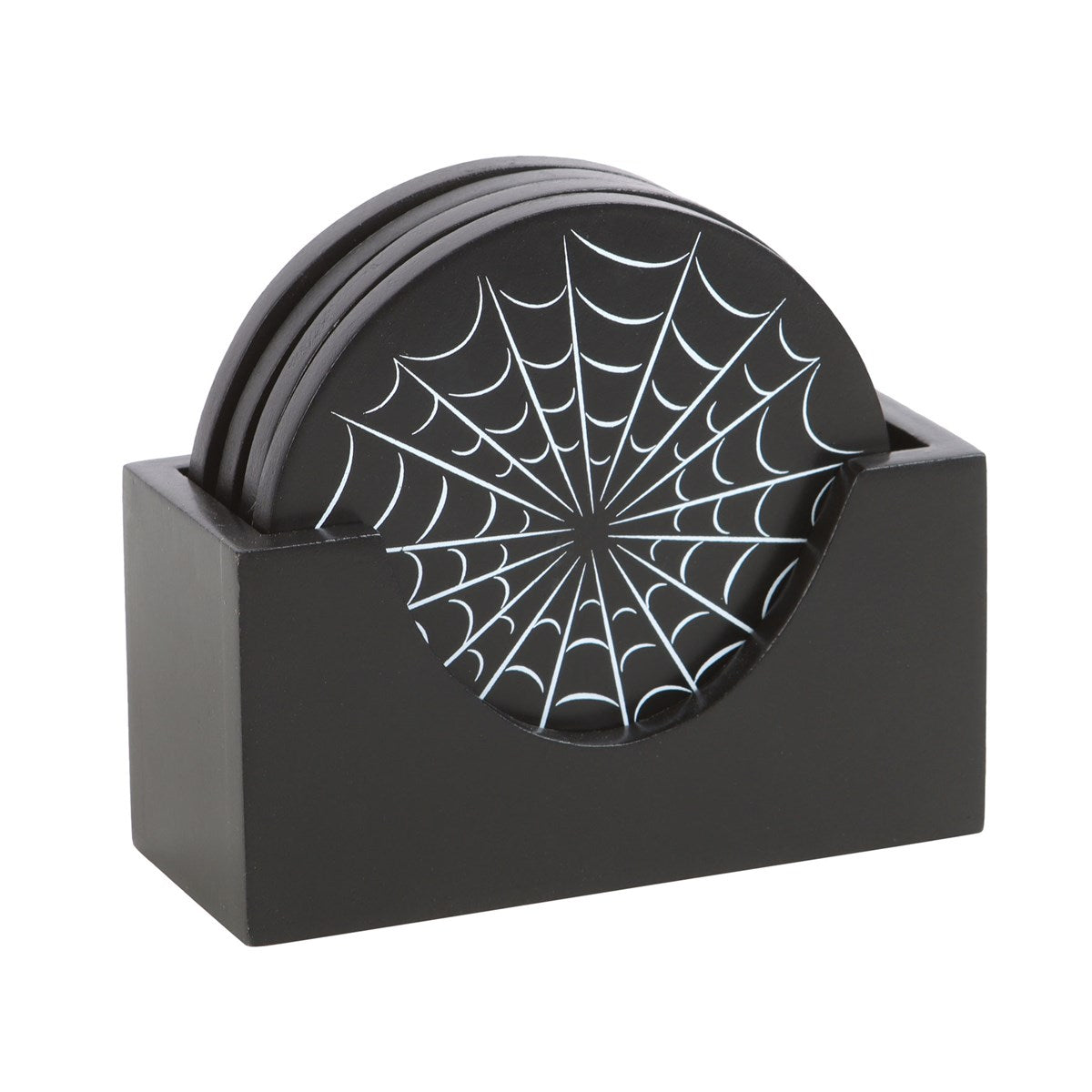 Black Spider Coaster Set