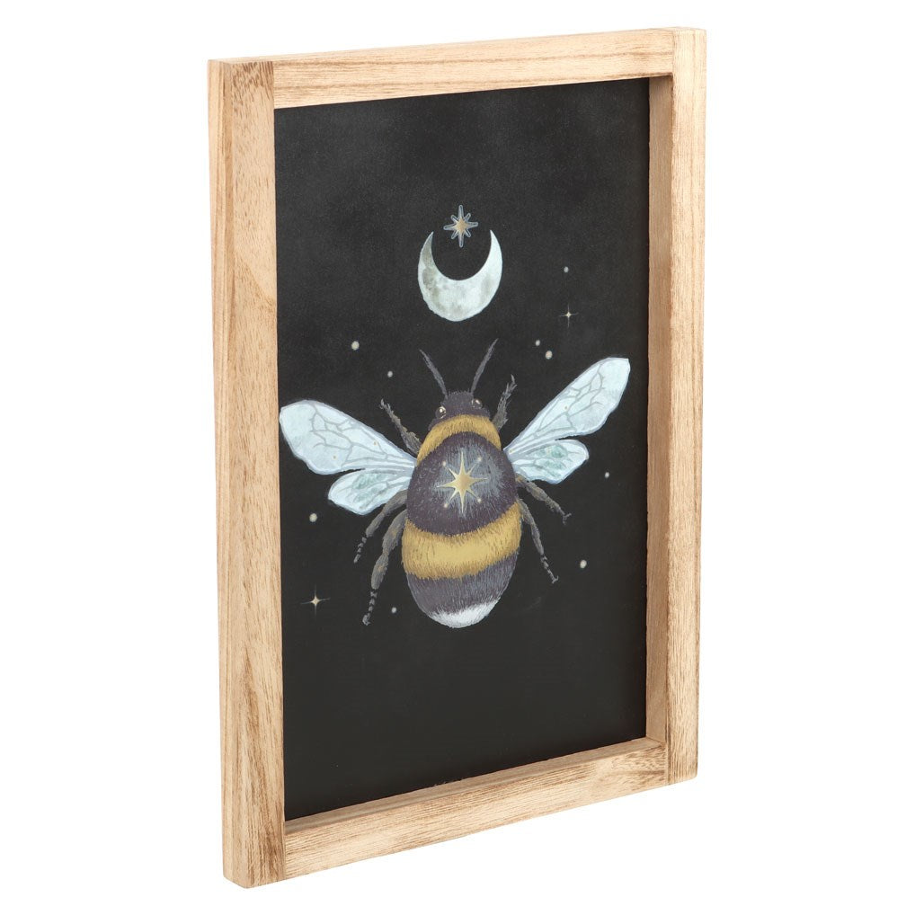 Forest Bee Framed Wall Art Print