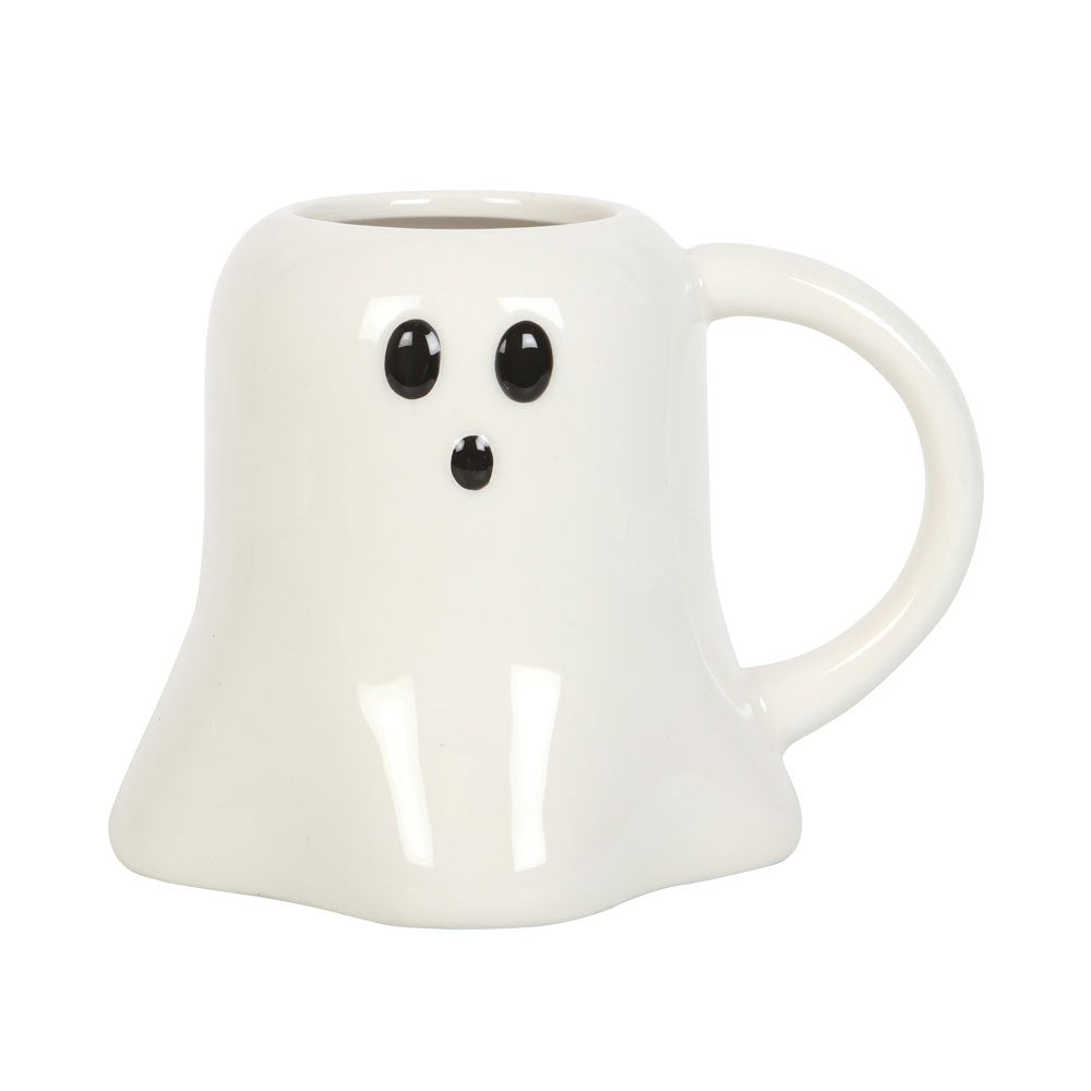 Hey Boo Ghost Shaped Mug