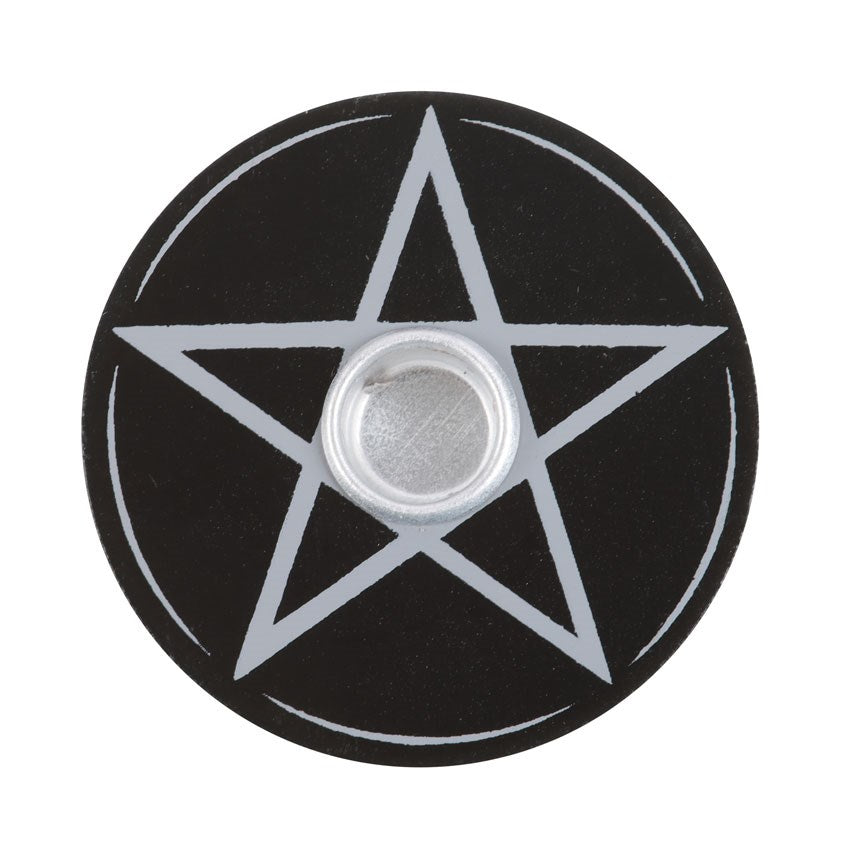 Pentagram Spell Candle Holder