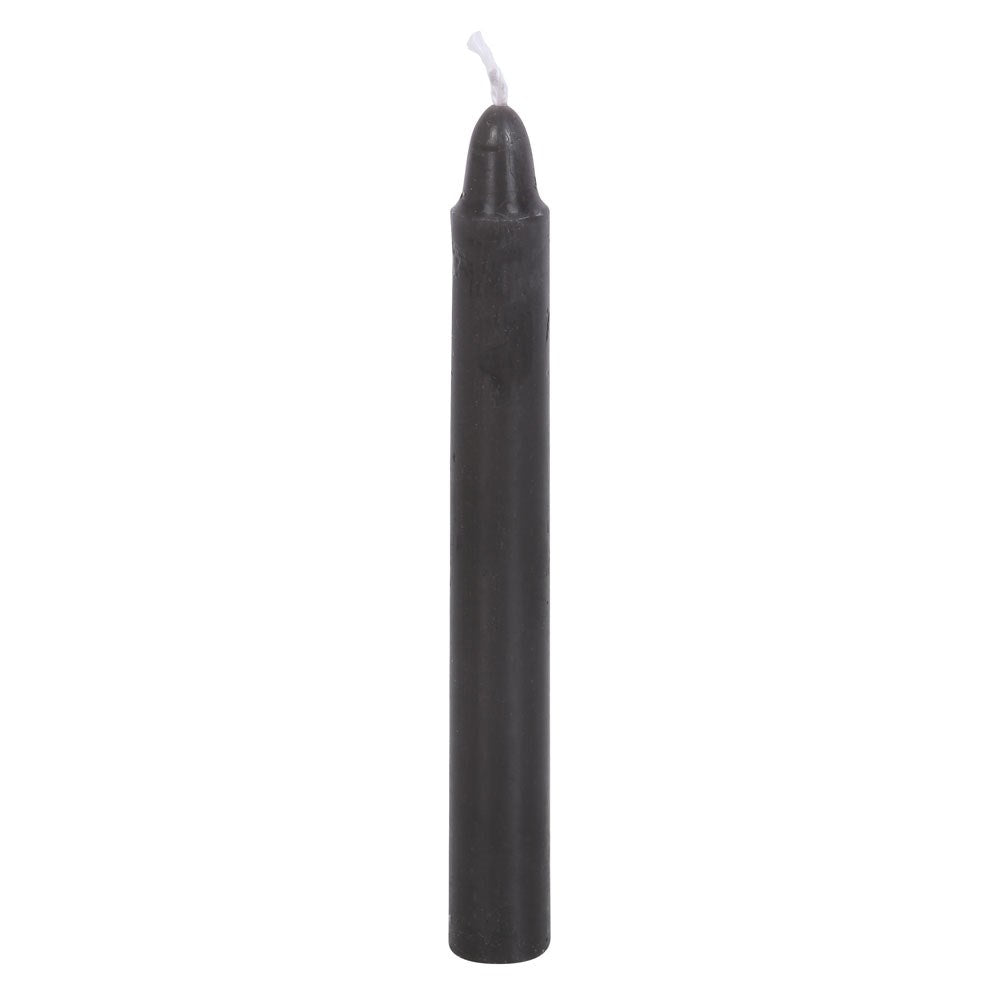 Pack of 12 Black 'Protection' Spell Candles