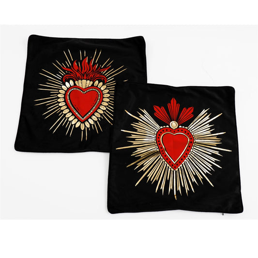 Square Sacred Heart Cushion