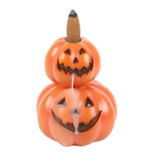 Stacked Pumpkin Backflow Incense Burner