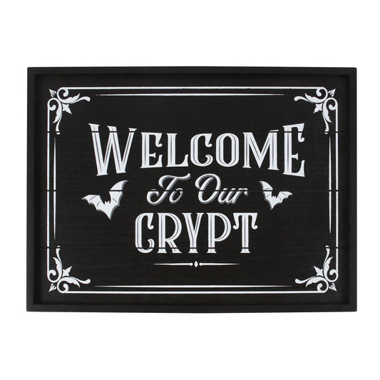 Welcome to our Crypt Wall Plaque