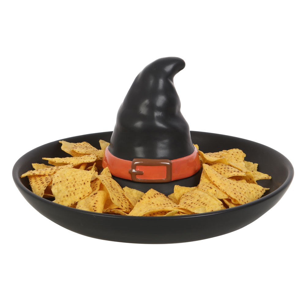 Witch Hat Crisps & Dip Dish